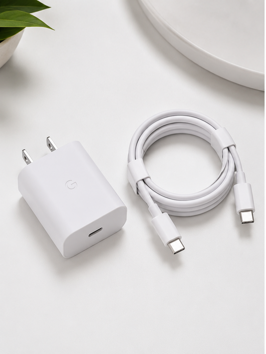 Google 30W USB-C Fast Charger With Type-C Cableβ‘