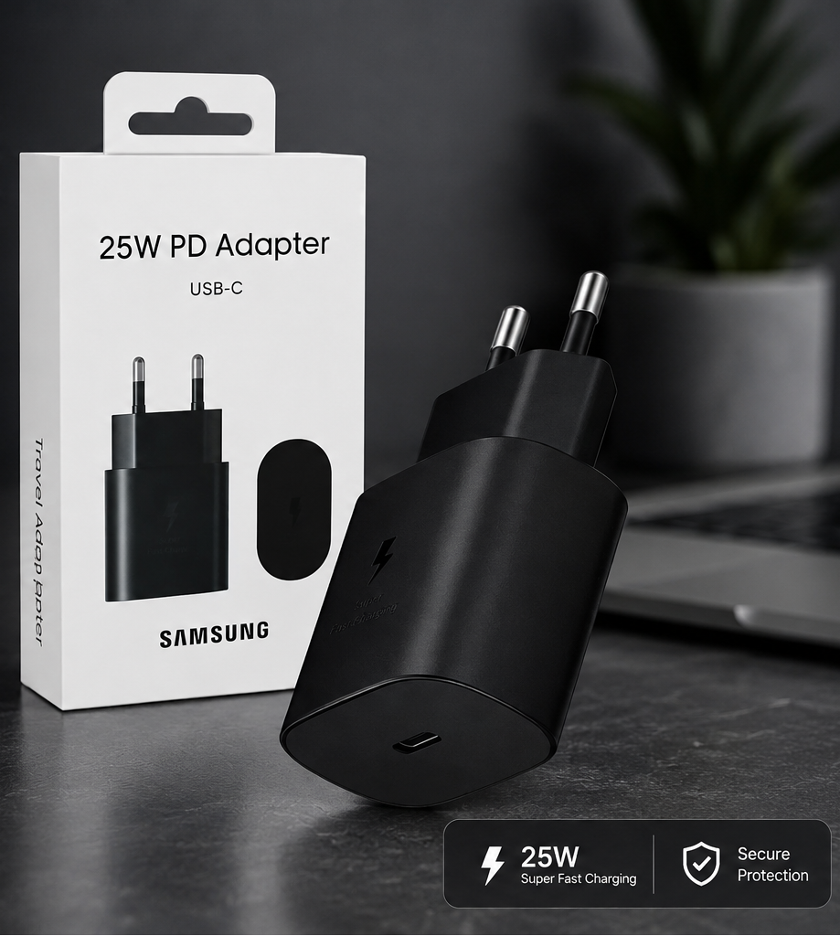 Samsung 25W PD USB-C Super Fast Charger 2-Pin