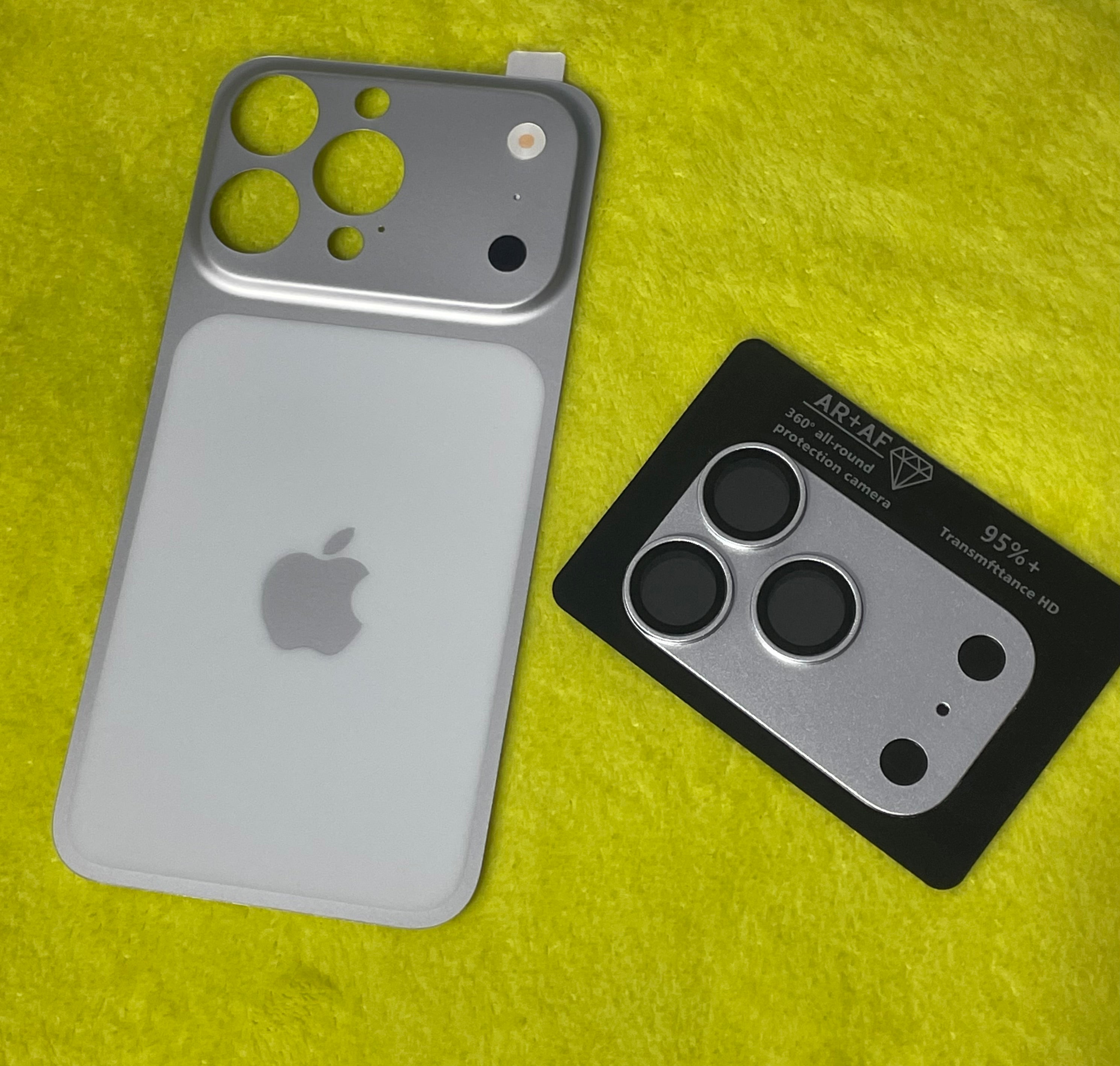 Premium Back Panel with Camera Lens for iPhones - Convert your iphone to iPhone 17 Pro & 17 ProMax Style