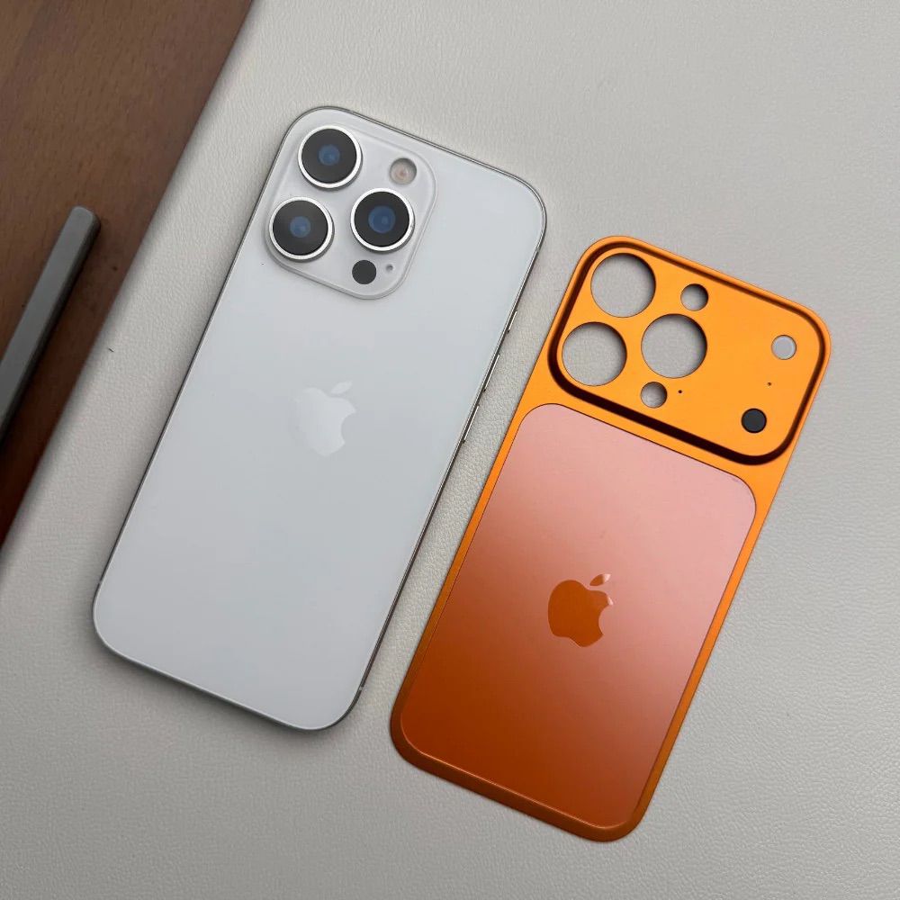 Premium Back Panel for iPhones - Convert your iphone to iPhone 17 Pro & 17 ProMax Style