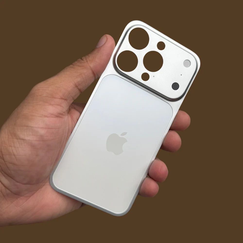 Premium Back Panel with Camera Lens for iPhones - Convert your iphone to iPhone 17 Pro & 17 ProMax Style